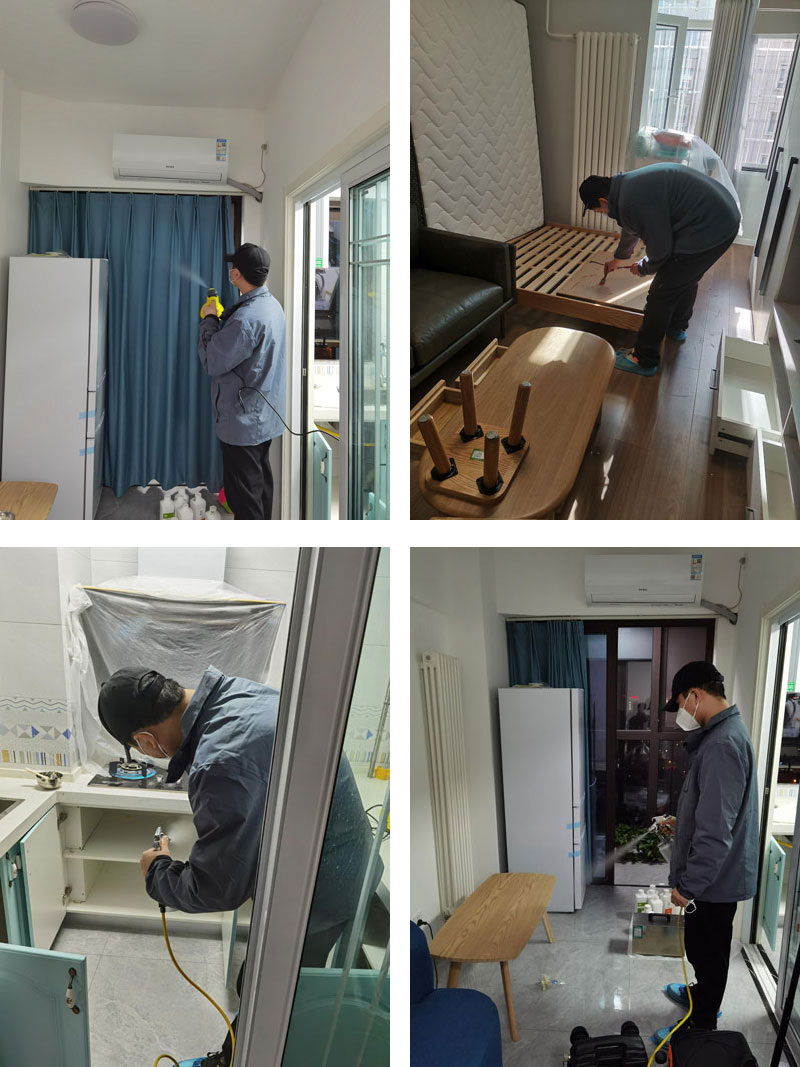 北京海淀區(qū)交大嘉園除甲醛服務(wù)案例