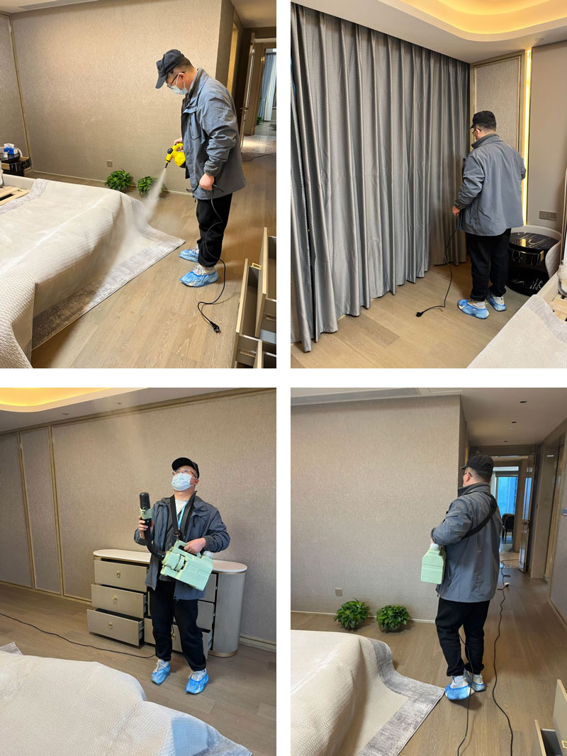 北京平谷區(qū)新平北路36號漁陽花園小區(qū)除甲醛服務(wù)案例