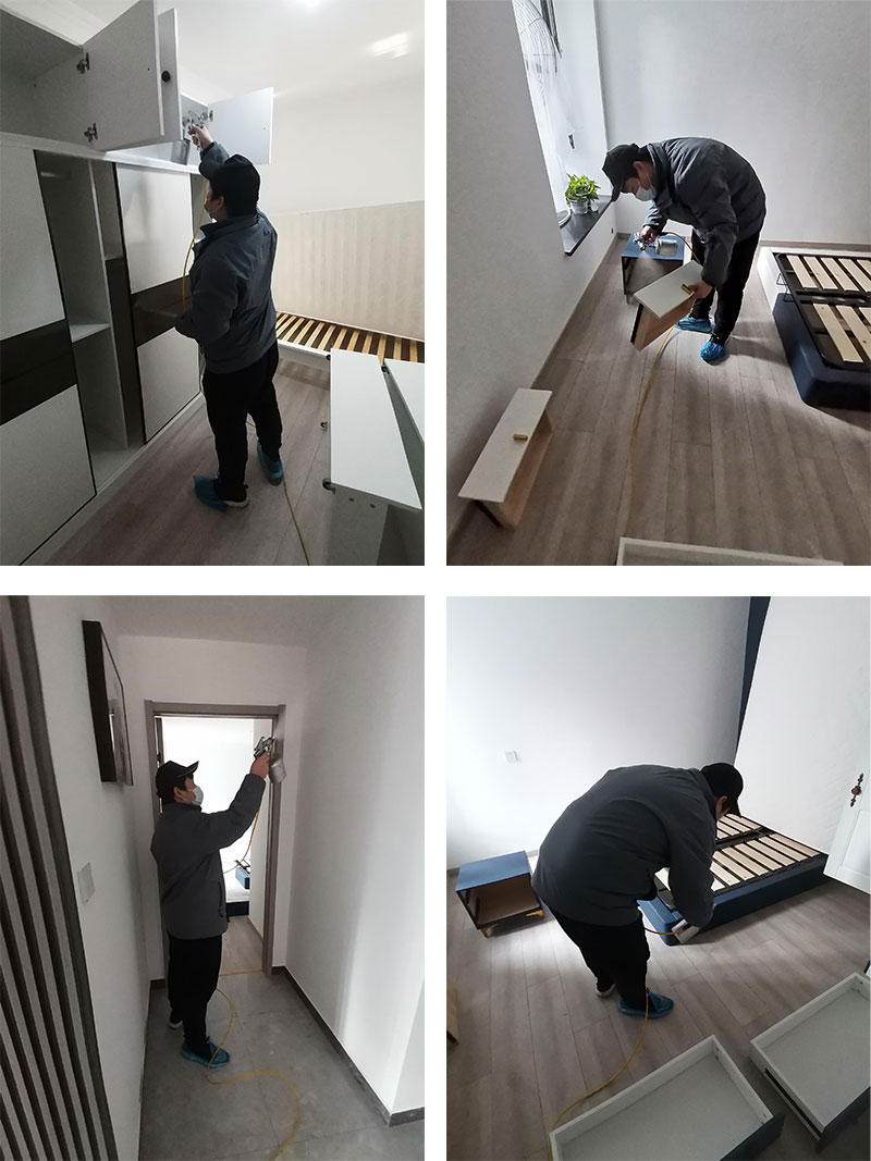 北京密云區(qū)新南路檀城東區(qū)除甲醛服務(wù)案例