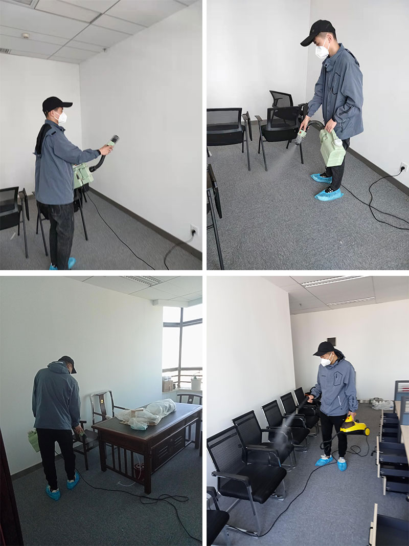 濟南市中區(qū)經七路156號國際財富中心辦公室除甲醛治理服務項目