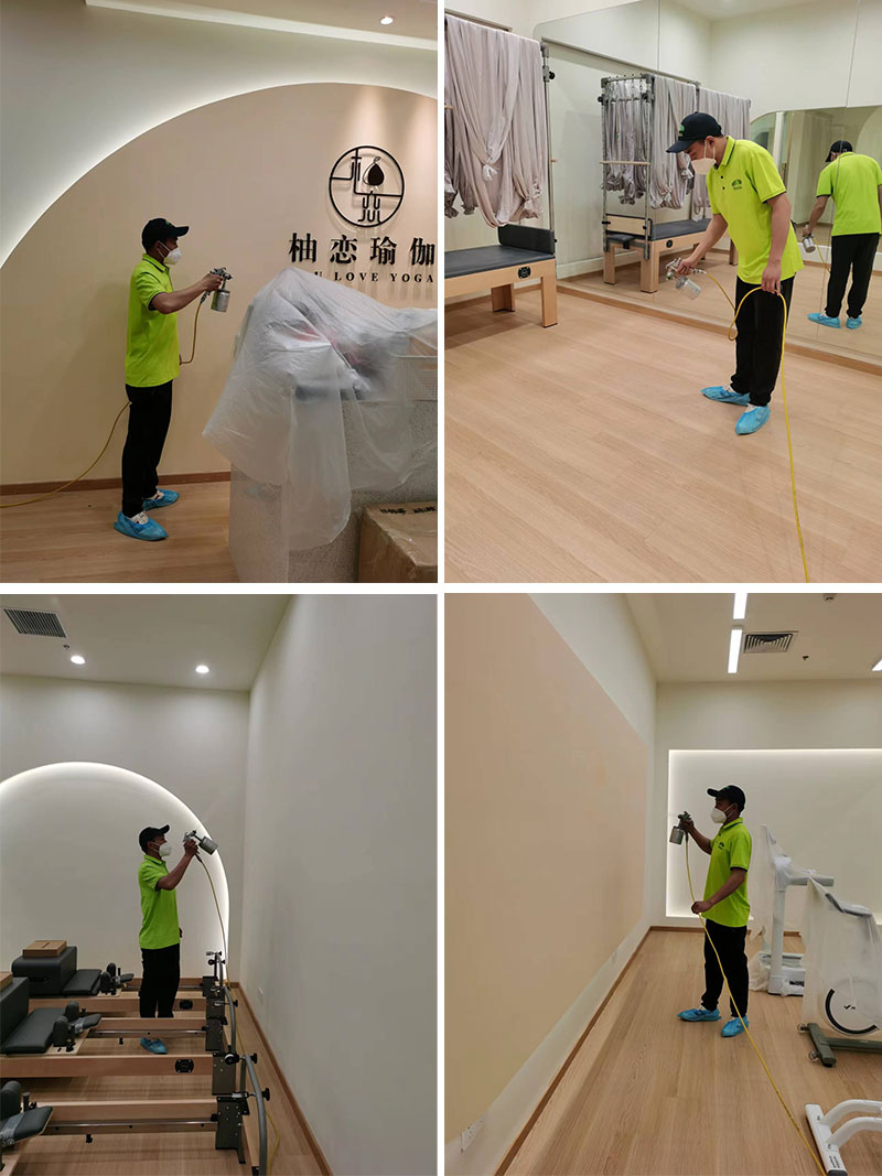 北京豐臺區(qū)美域家園北區(qū)柚戀瑜伽小屯路店除甲醛治理服務(wù)項目