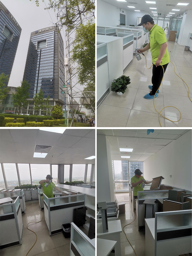 北京海淀區(qū)王莊路1號(hào)清華同方科技廣場(chǎng)A座辦公室除甲醛治理服務(wù)項(xiàng)目