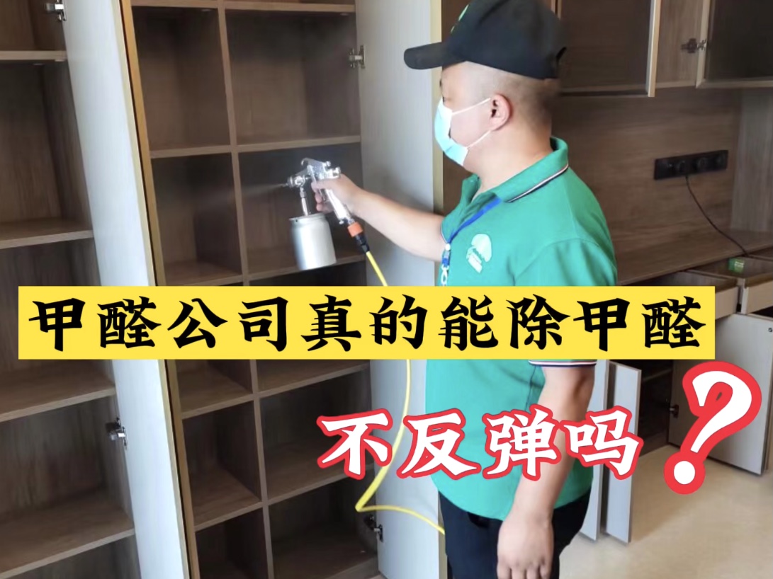甲醛公司真的能除甲醛不反彈嗎？
