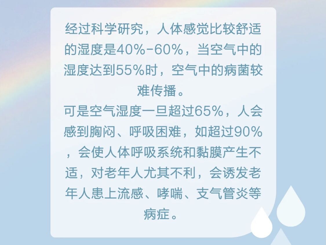室內(nèi)空氣濕度多少為最佳？